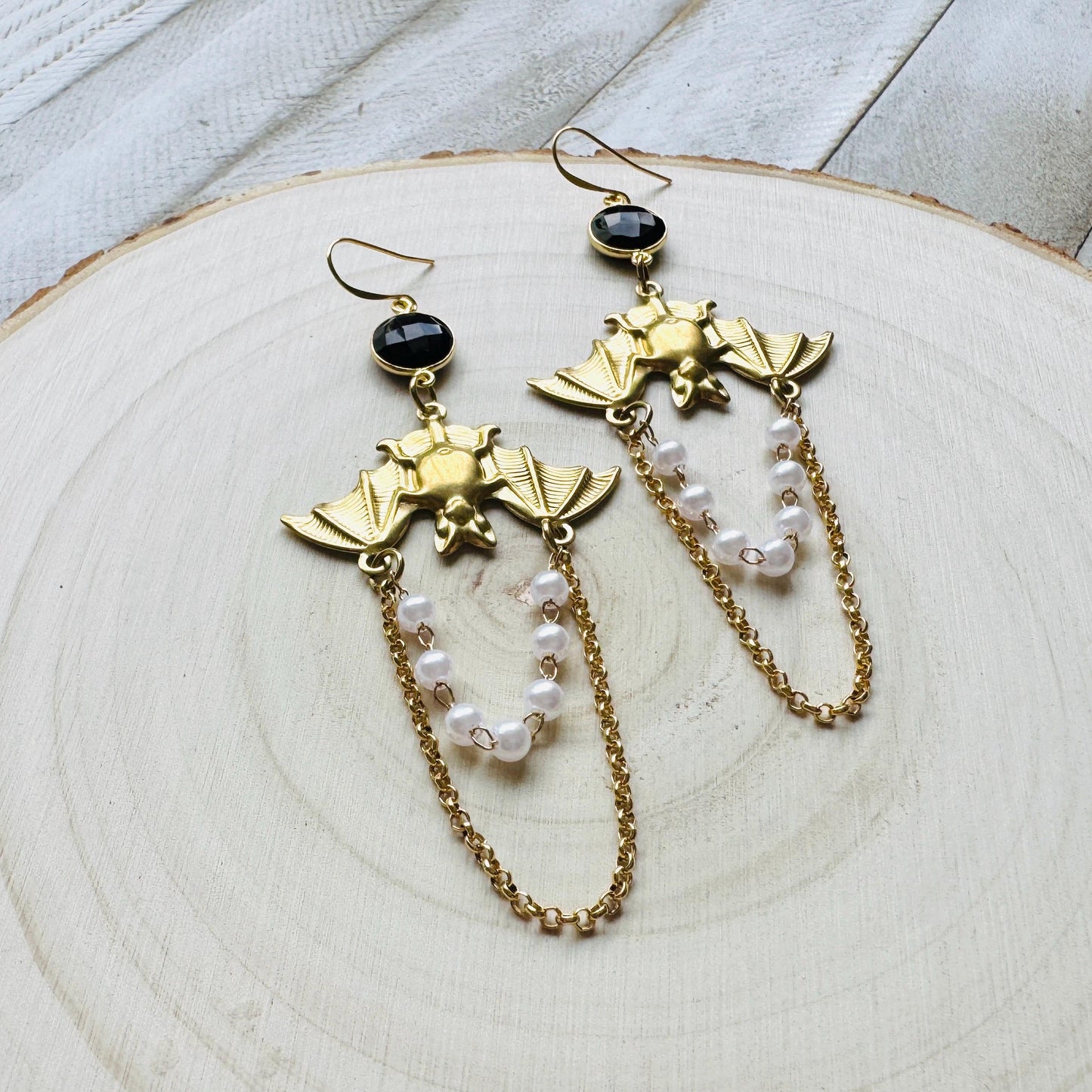 Bat Earrings, Goth Punk Alternative Witchy Jewelry, Trendy Earrings, Best Gifts for Aunt, Valentines Day Gift, Galentines Gift for Friends