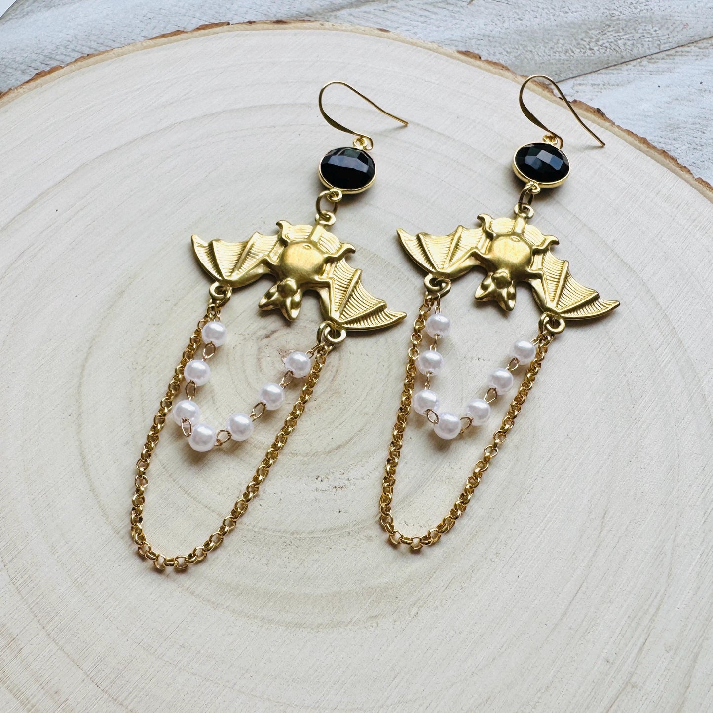 Bat Earrings, Goth Punk Alternative Witchy Jewelry, Trendy Earrings, Best Gifts for Aunt, Valentines Day Gift, Galentines Gift for Friends
