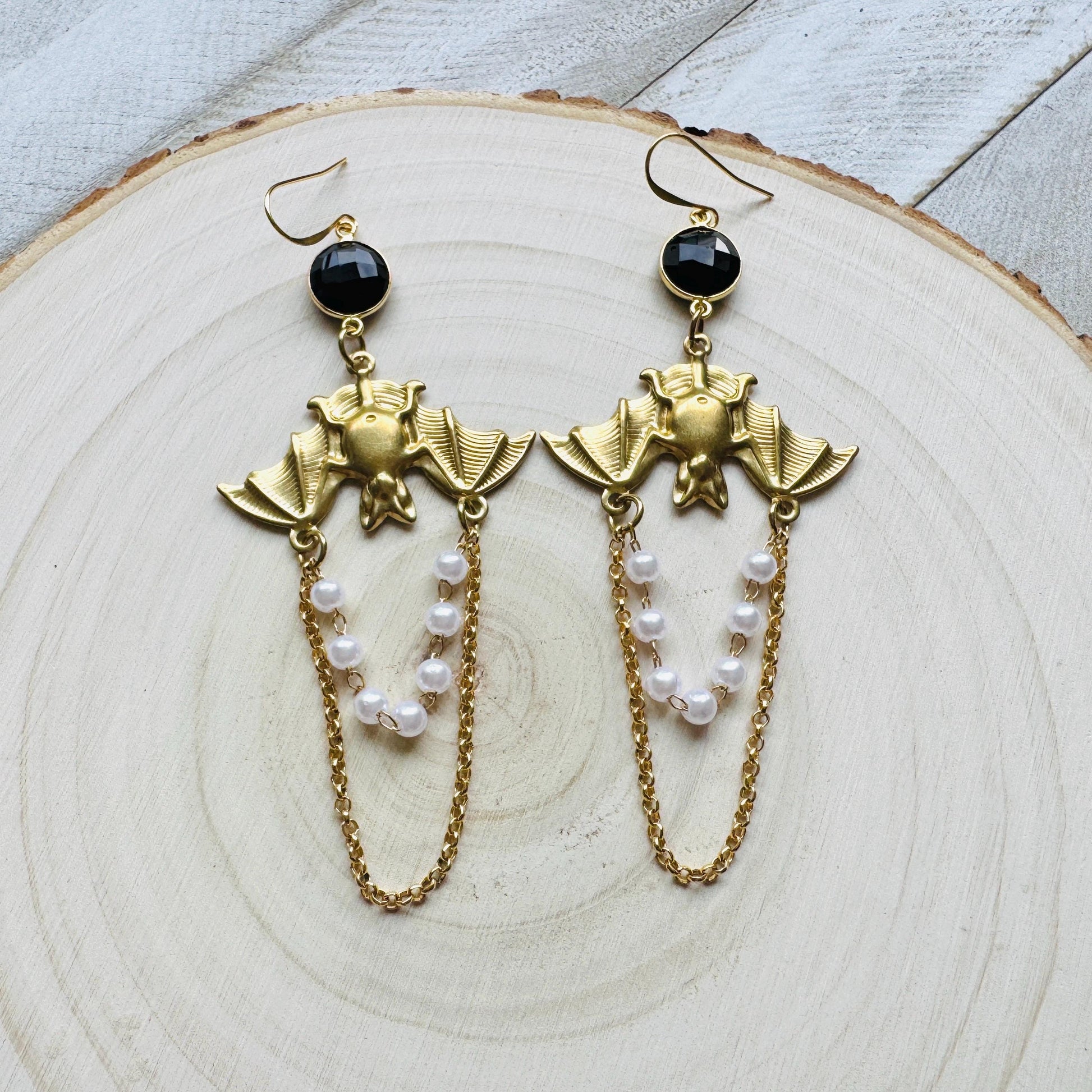 Bat Earrings, Goth Punk Alternative Witchy Jewelry, Trendy Earrings, Best Gifts for Aunt, Valentines Day Gift, Galentines Gift for Friends