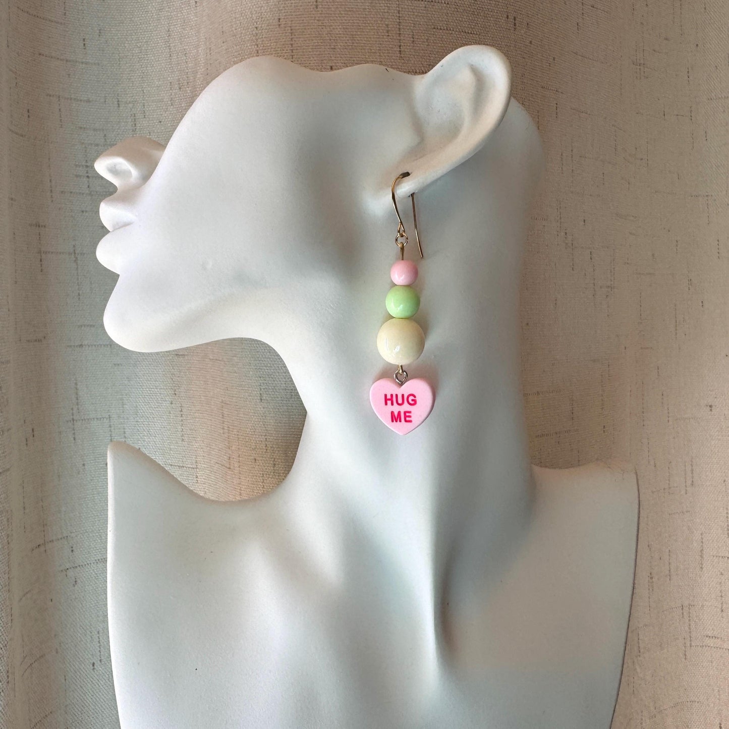 Heart Earrings, Trendy Jewelry 2025, Goth Punk Alternative Witchy Jewelry, Valentines Gift for Her Jewelry, Love Gifts for Daughter