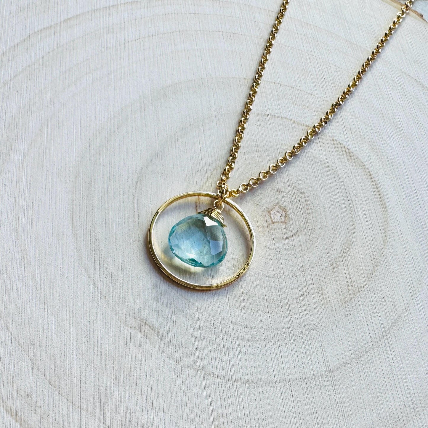 Topaz Necklace, Gold Necklace, Boho Necklace, Geometric Jewelry, Mothers Day Gift from Daughter, Graduation Gifts, Elegant