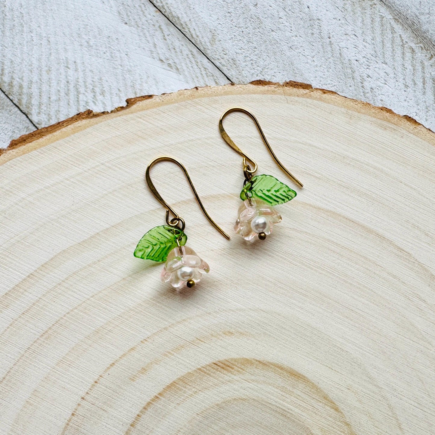 Flower Earrings, Pearl Earrings, Cottagecore Jewelry, Fairycore Jewelry, Best Friend Birthday Gifts for Her, Unique Gifts for Women