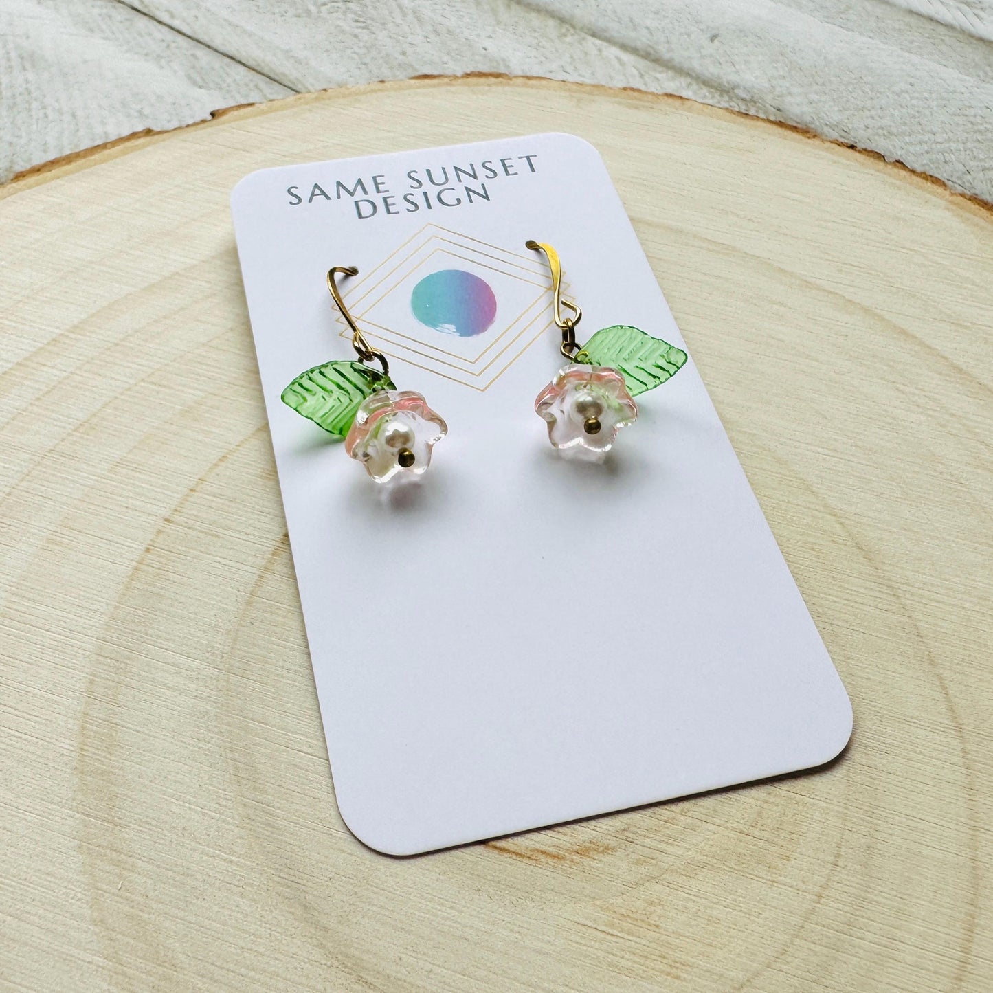 Flower Earrings, Pearl Earrings, Cottagecore Jewelry, Fairycore Jewelry, Best Friend Birthday Gifts for Her, Unique Gifts for Women