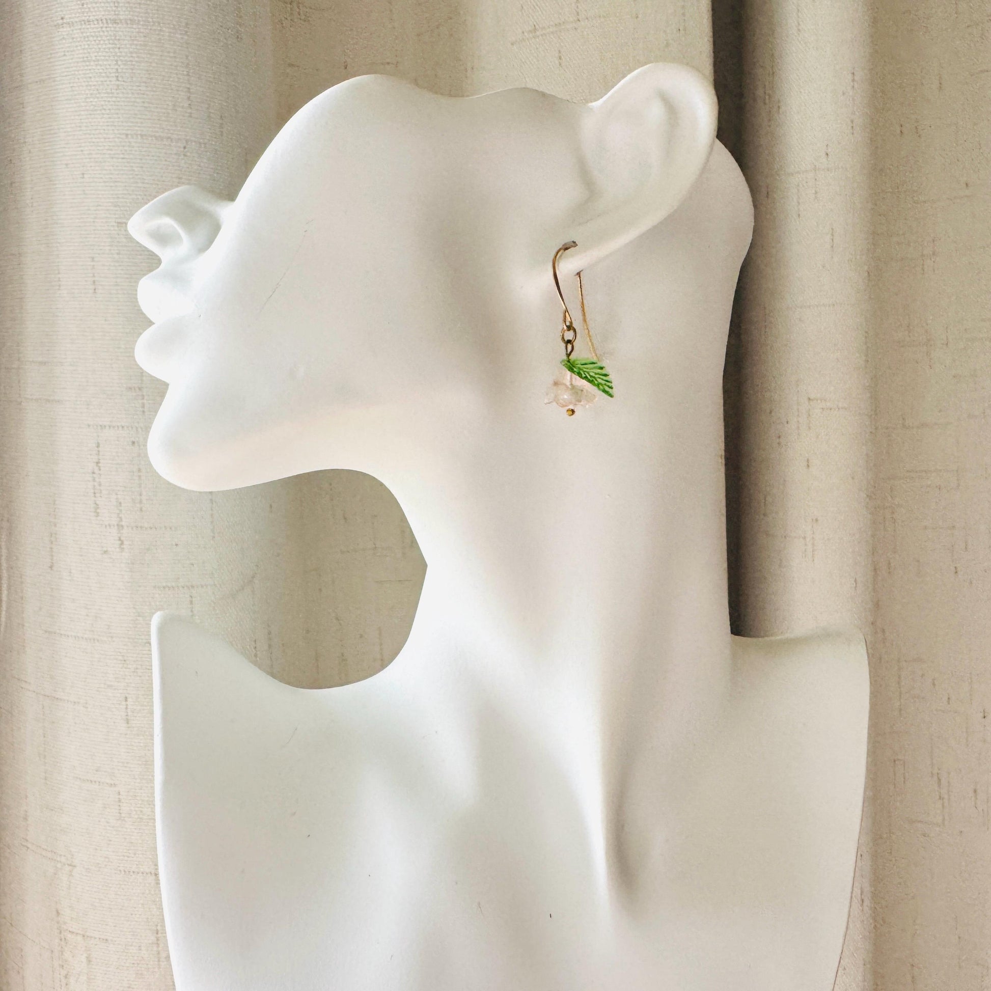 Flower Earrings, Pearl Earrings, Cottagecore Jewelry, Fairycore Jewelry, Best Friend Birthday Gifts for Her, Unique Gifts for Women