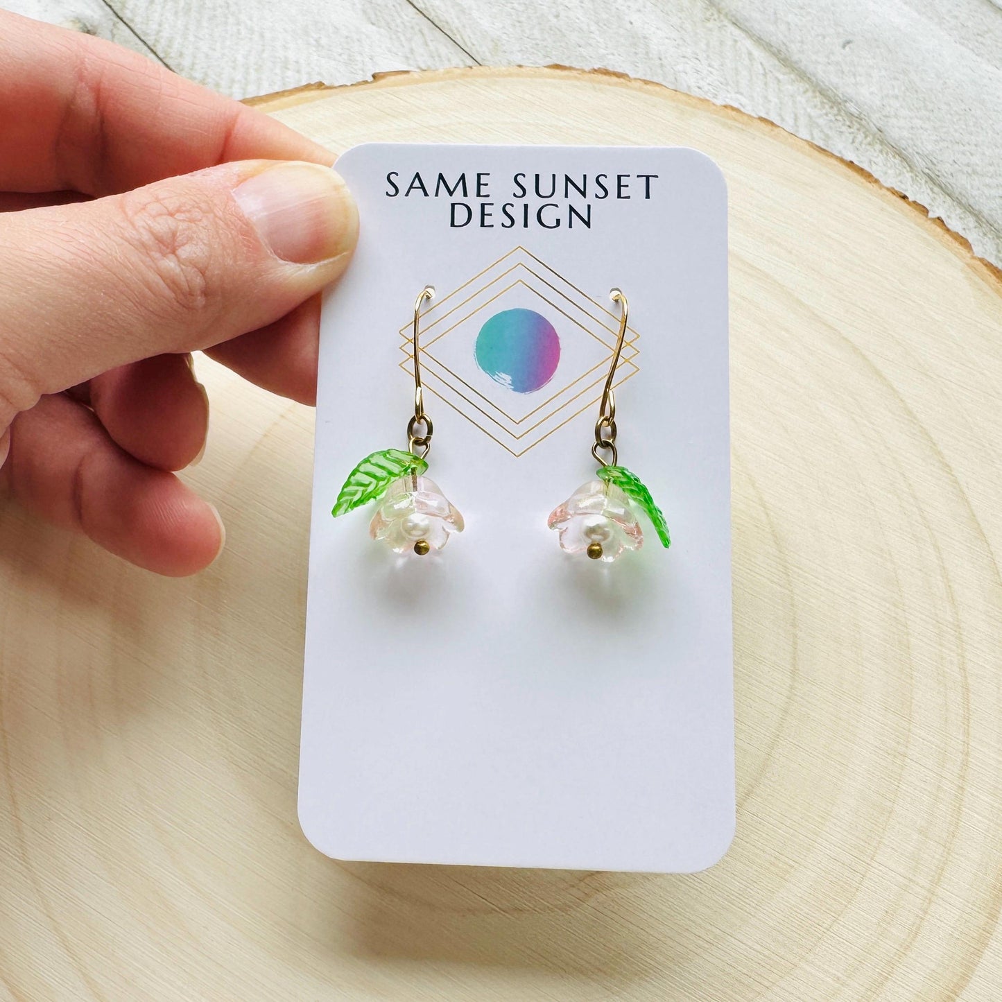 Flower Earrings, Pearl Earrings, Cottagecore Jewelry, Fairycore Jewelry, Best Friend Birthday Gifts for Her, Unique Gifts for Women