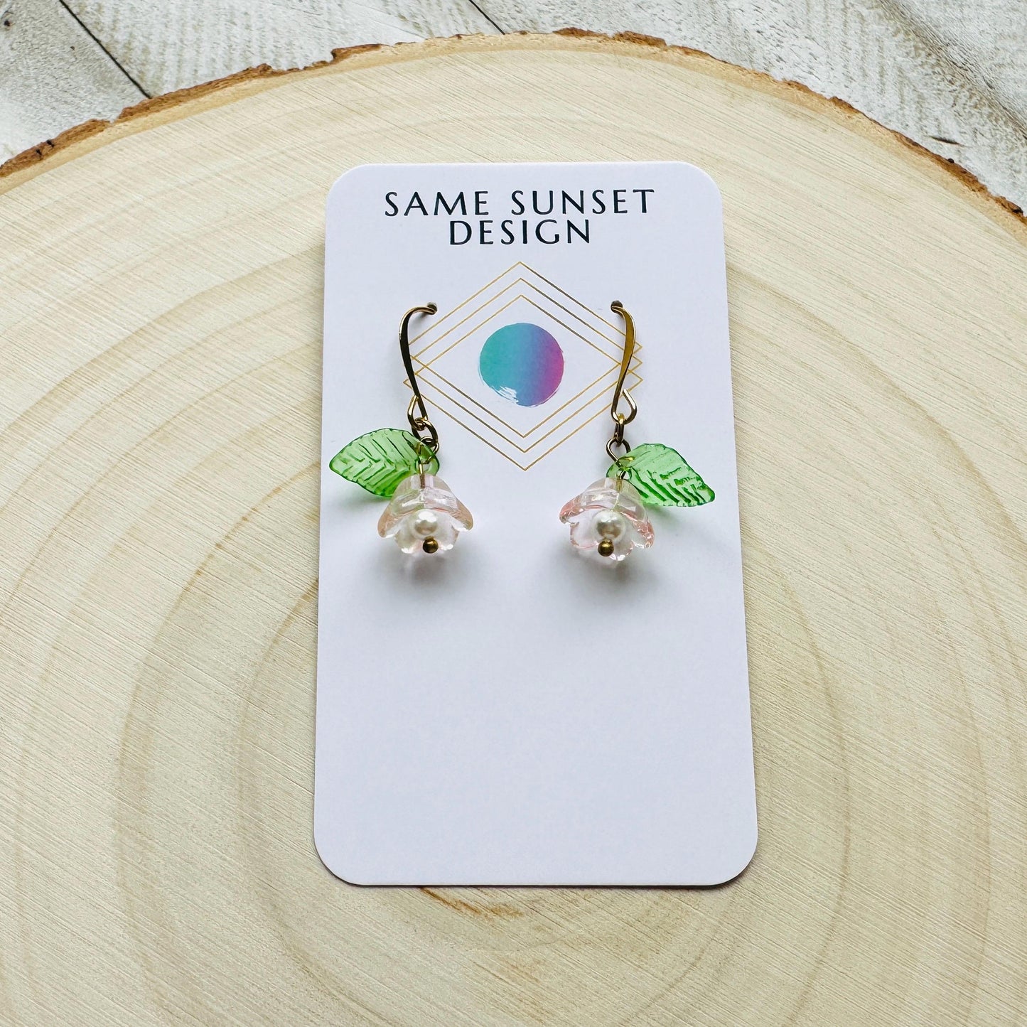 Flower Earrings, Pearl Earrings, Cottagecore Jewelry, Fairycore Jewelry, Best Friend Birthday Gifts for Her, Unique Gifts for Women