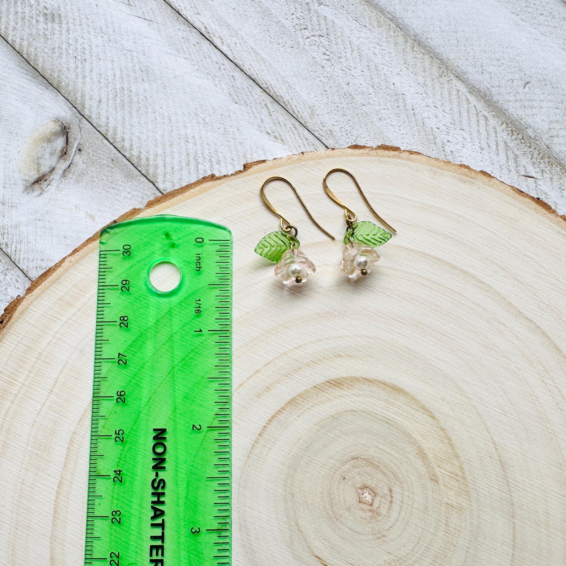 Flower Earrings, Pearl Earrings, Cottagecore Jewelry, Fairycore Jewelry, Best Friend Birthday Gifts for Her, Unique Gifts for Women