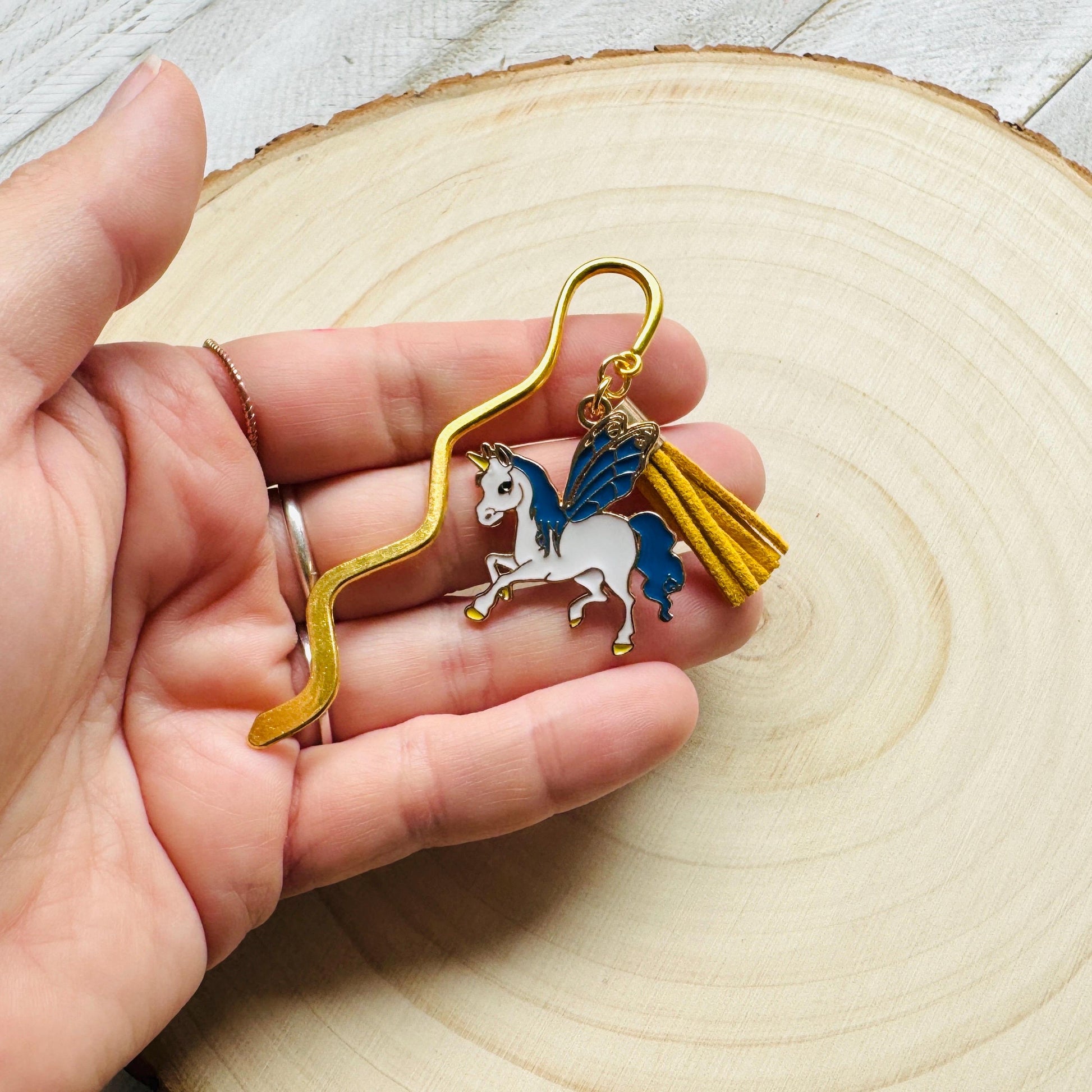 Unicorn Bookmark, Charm Bookmark, Book Lover Gifts, Teacher Bookmark, Birthday Present For Her, Unicorn Gift for Adults, Bookworm Gifts