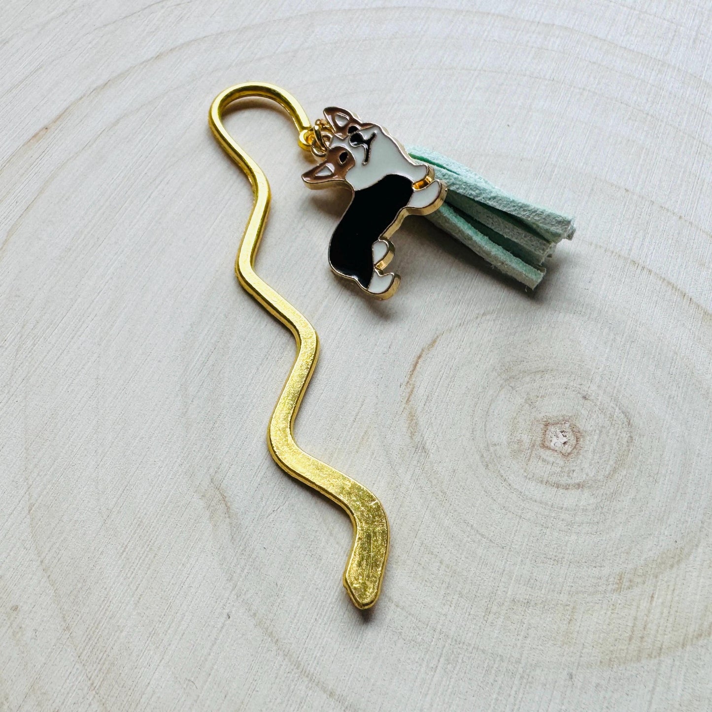 Dog Bookmark, Bookmark for Women, Tassel Bookmark, Book Lover Gift, English Teacher Gift, Bookworm Gifts, Friend Gifts for Birthday