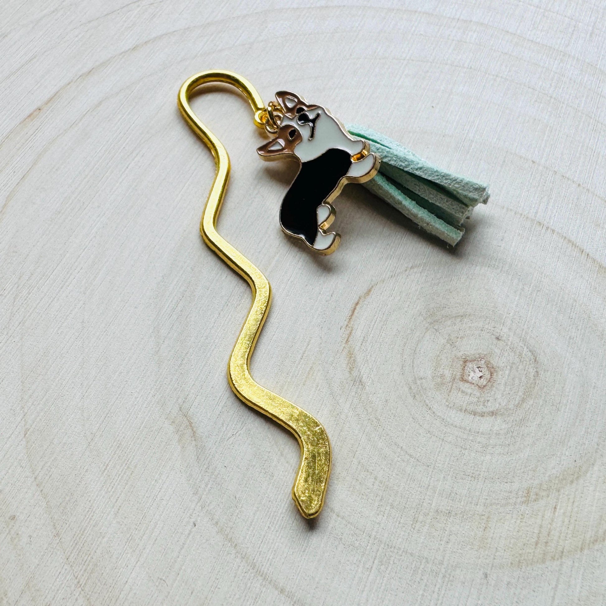 Dog Bookmark, Bookmark for Women, Tassel Bookmark, Book Lover Gift, English Teacher Gift, Bookworm Gifts, Friend Gifts for Birthday