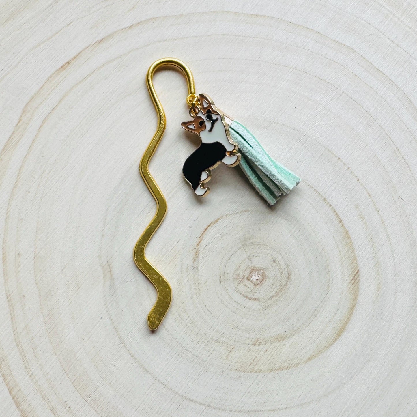 Dog Bookmark, Bookmark for Women, Tassel Bookmark, Book Lover Gift, English Teacher Gift, Bookworm Gifts, Friend Gifts for Birthday