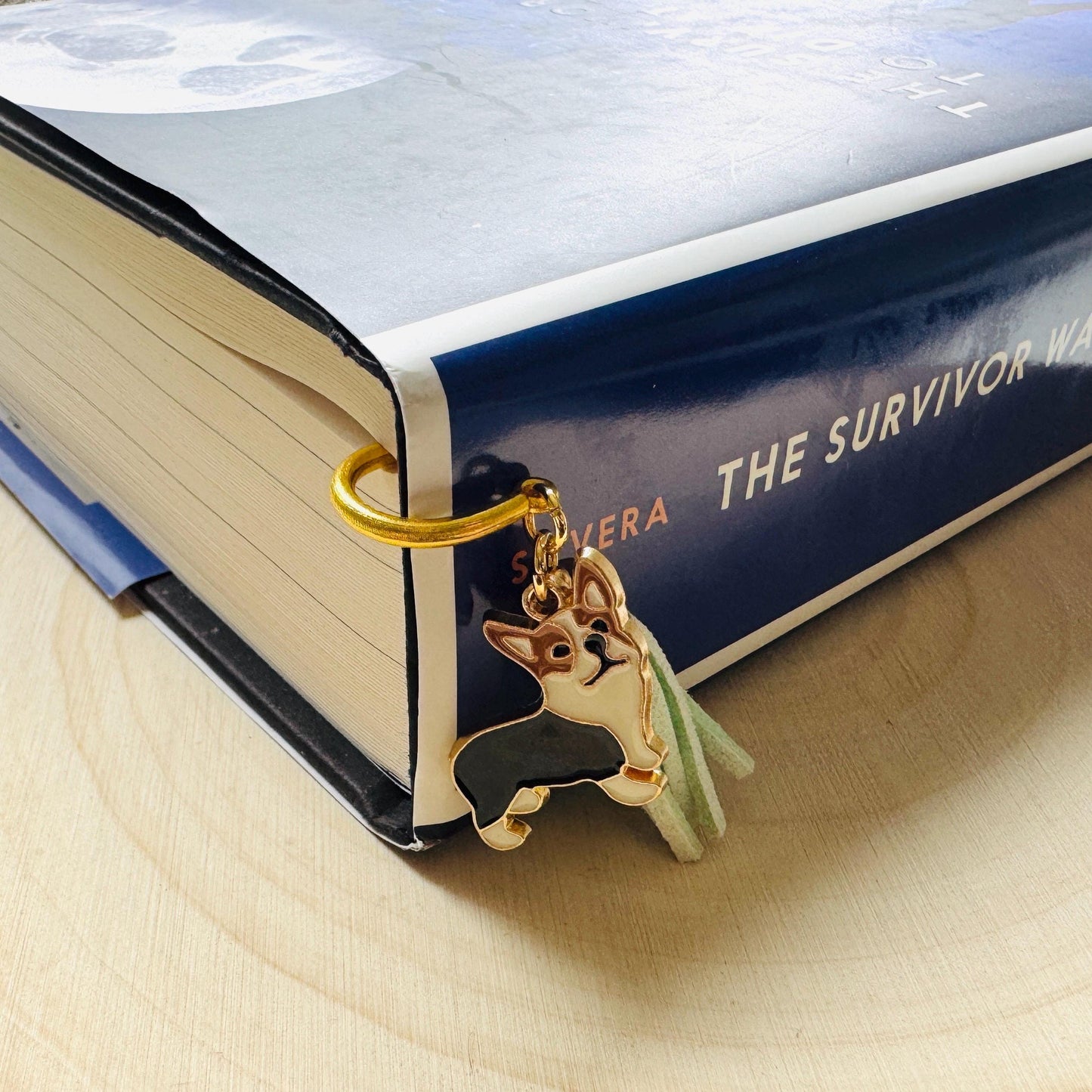 Dog Bookmark, Bookmark for Women, Tassel Bookmark, Book Lover Gift, English Teacher Gift, Bookworm Gifts, Friend Gifts for Birthday