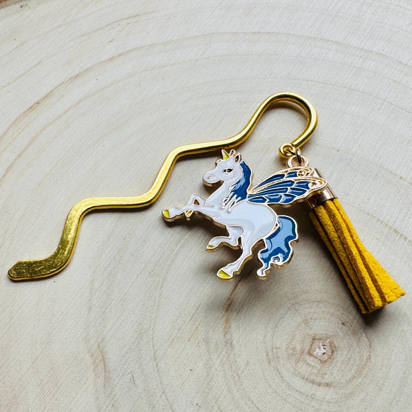 Unicorn Bookmark, Charm Bookmark, Book Lover Gifts, Teacher Bookmark, Birthday Present For Her, Unicorn Gift for Adults, Bookworm Gifts
