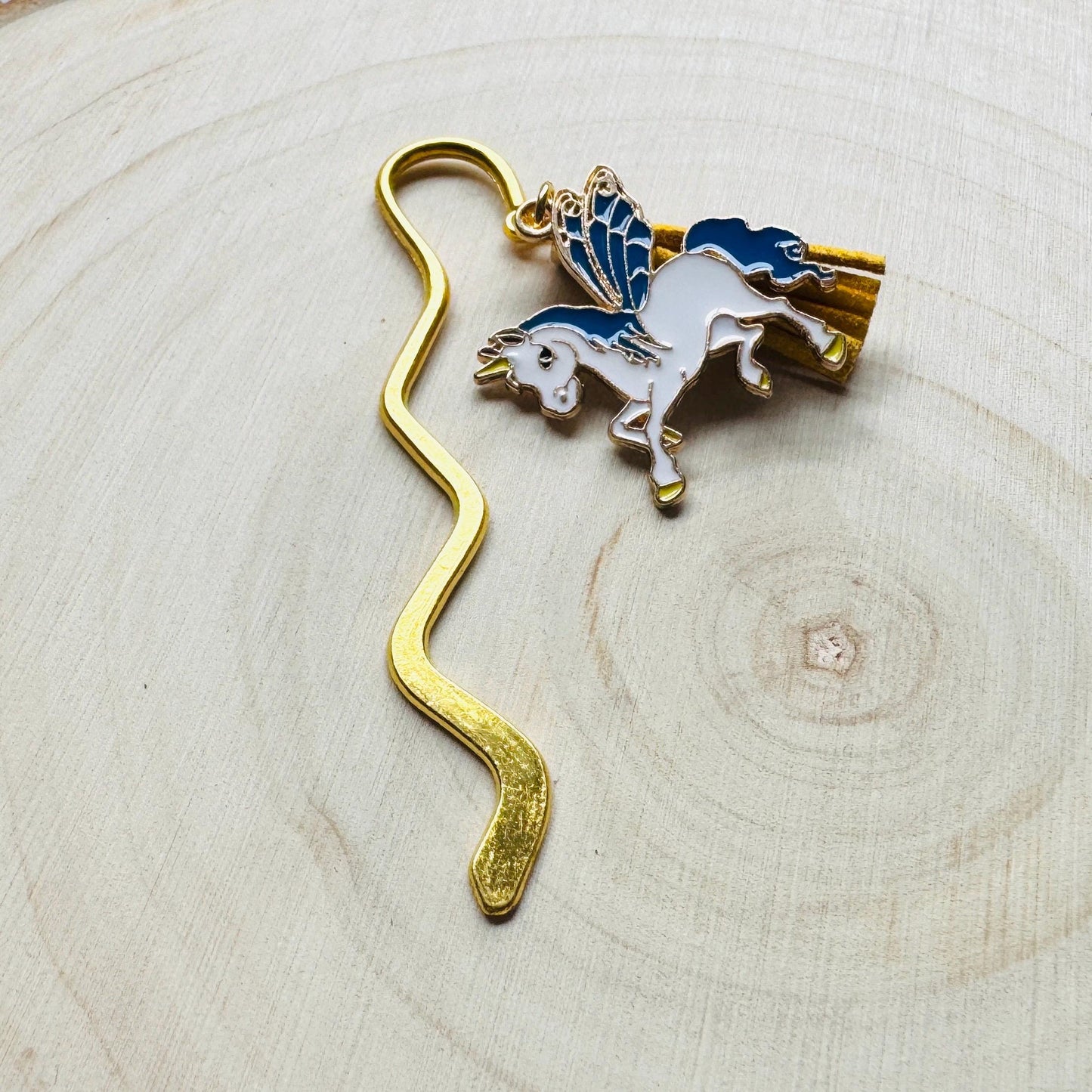 Unicorn Bookmark, Charm Bookmark, Book Lover Gifts, Teacher Bookmark, Birthday Present For Her, Unicorn Gift for Adults, Bookworm Gifts
