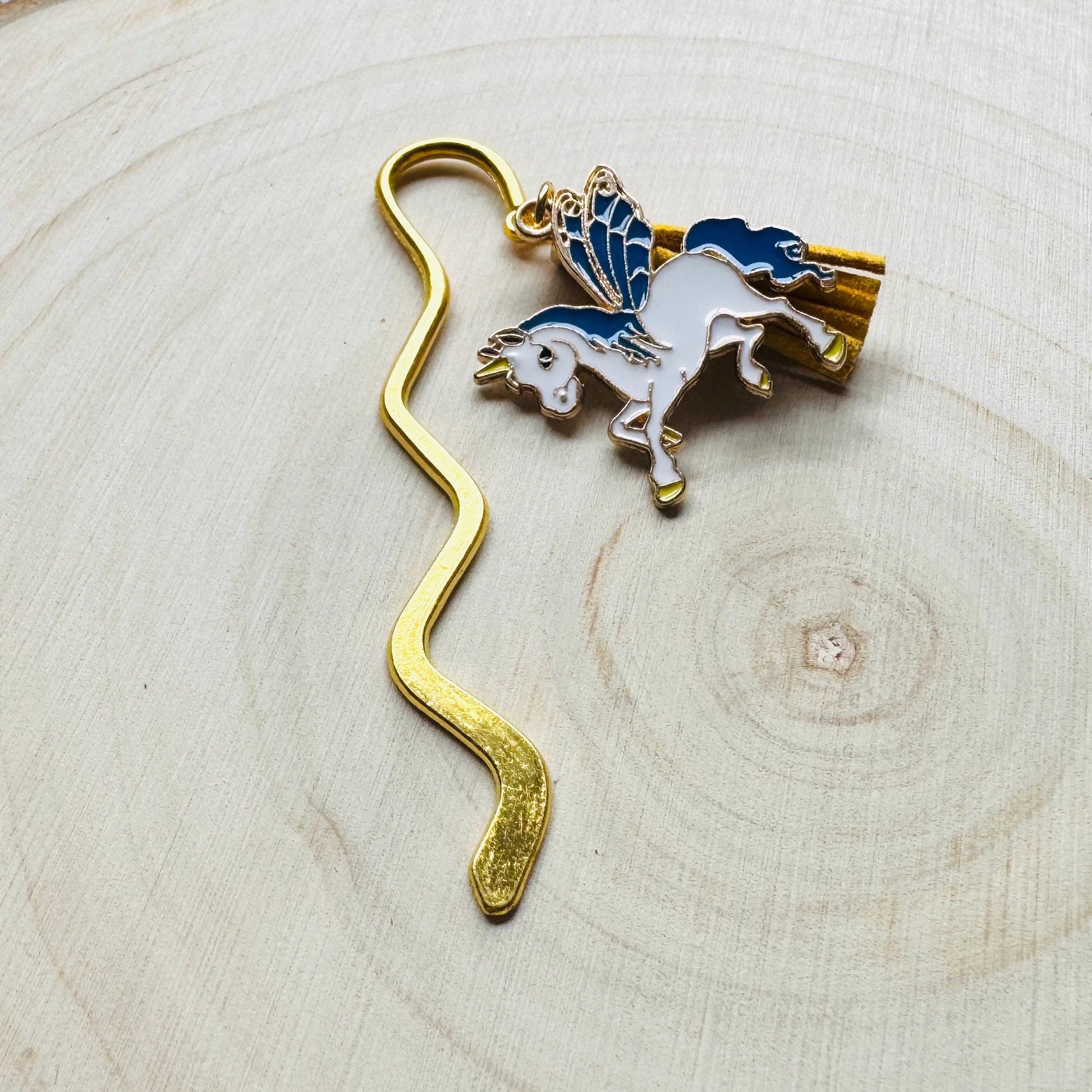 Unicorn Bookmark, Charm Bookmark, Book Lover Gifts, Teacher Bookmark, Birthday Present For Her, Unicorn Gift for Adults, Bookworm Gifts