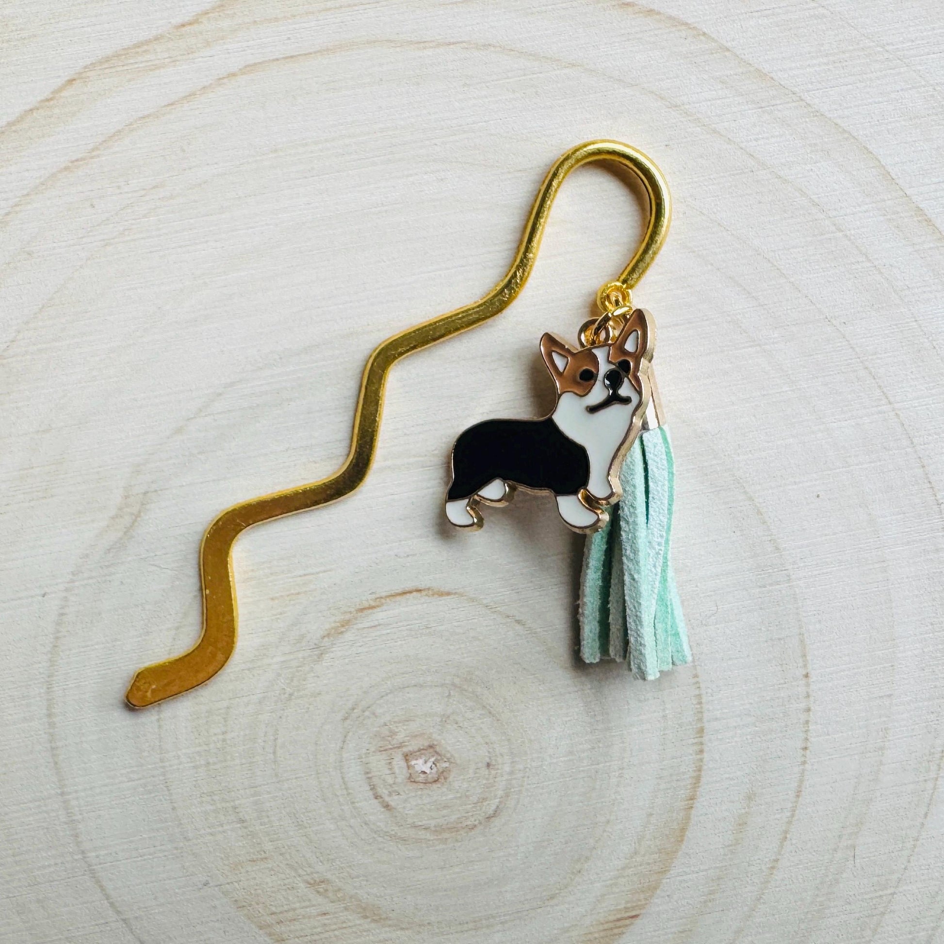 Dog Bookmark, Bookmark for Women, Tassel Bookmark, Book Lover Gift, English Teacher Gift, Bookworm Gifts, Friend Gifts for Birthday