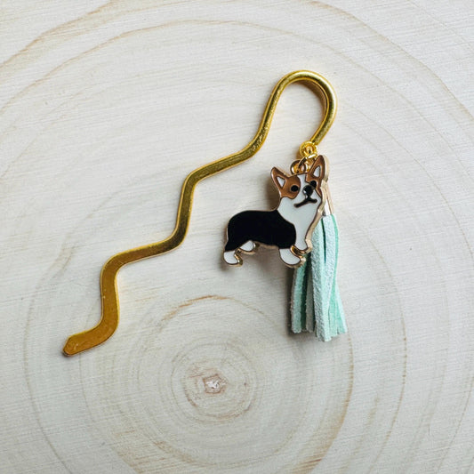 Dog Bookmark, Bookmark for Women, Tassel Bookmark, Book Lover Gift, English Teacher Gift, Bookworm Gifts, Friend Gifts for Birthday
