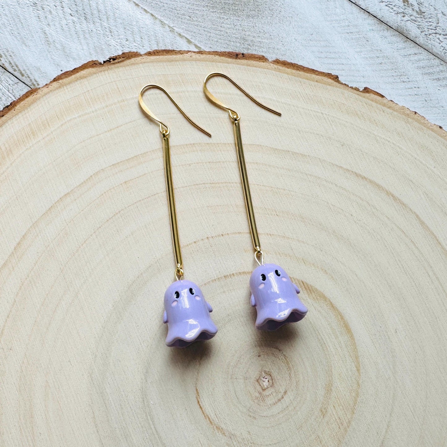 Ghost Earrings, Goth Earrings, Kawaii Jewelry, Punk Jewelry Men, Witchy Gifts for Women Aesthetic, Halloween Gift for Women, Whimsical Gifts