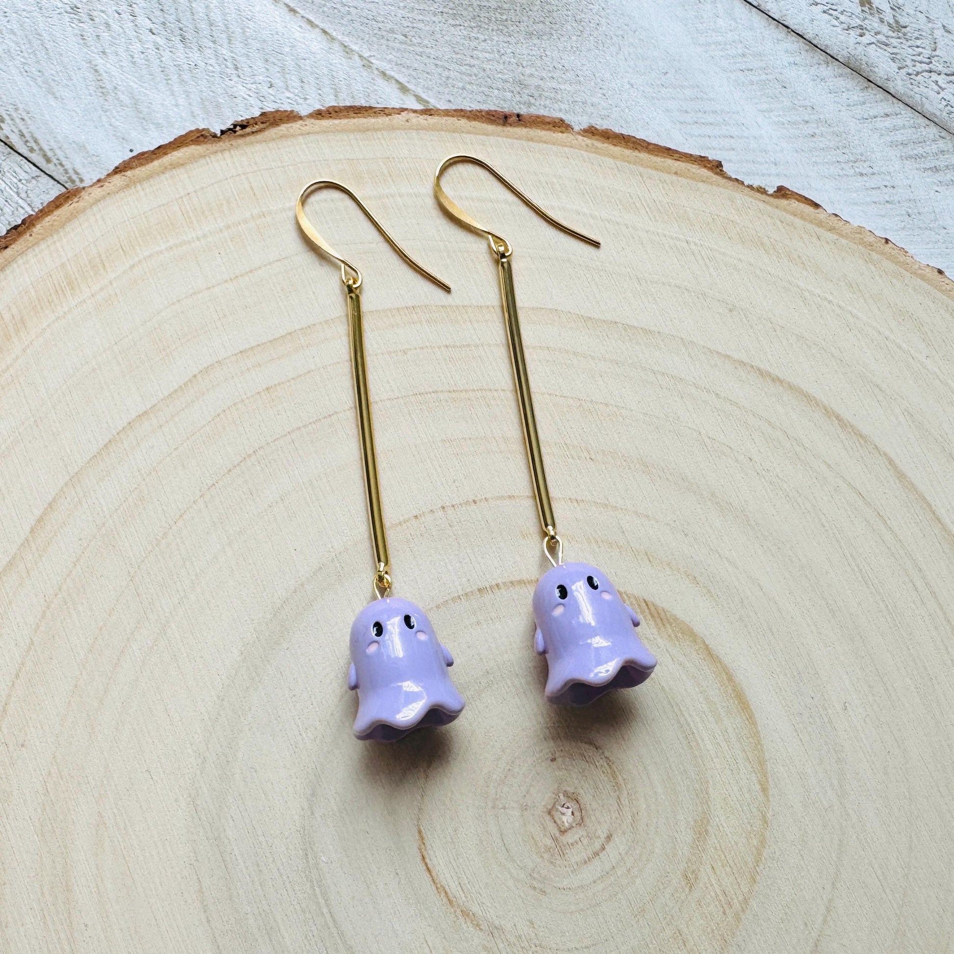 Ghost Earrings, Goth Earrings, Kawaii Jewelry, Punk Jewelry Men, Witchy Gifts for Women Aesthetic, Halloween Gift for Women, Whimsical Gifts
