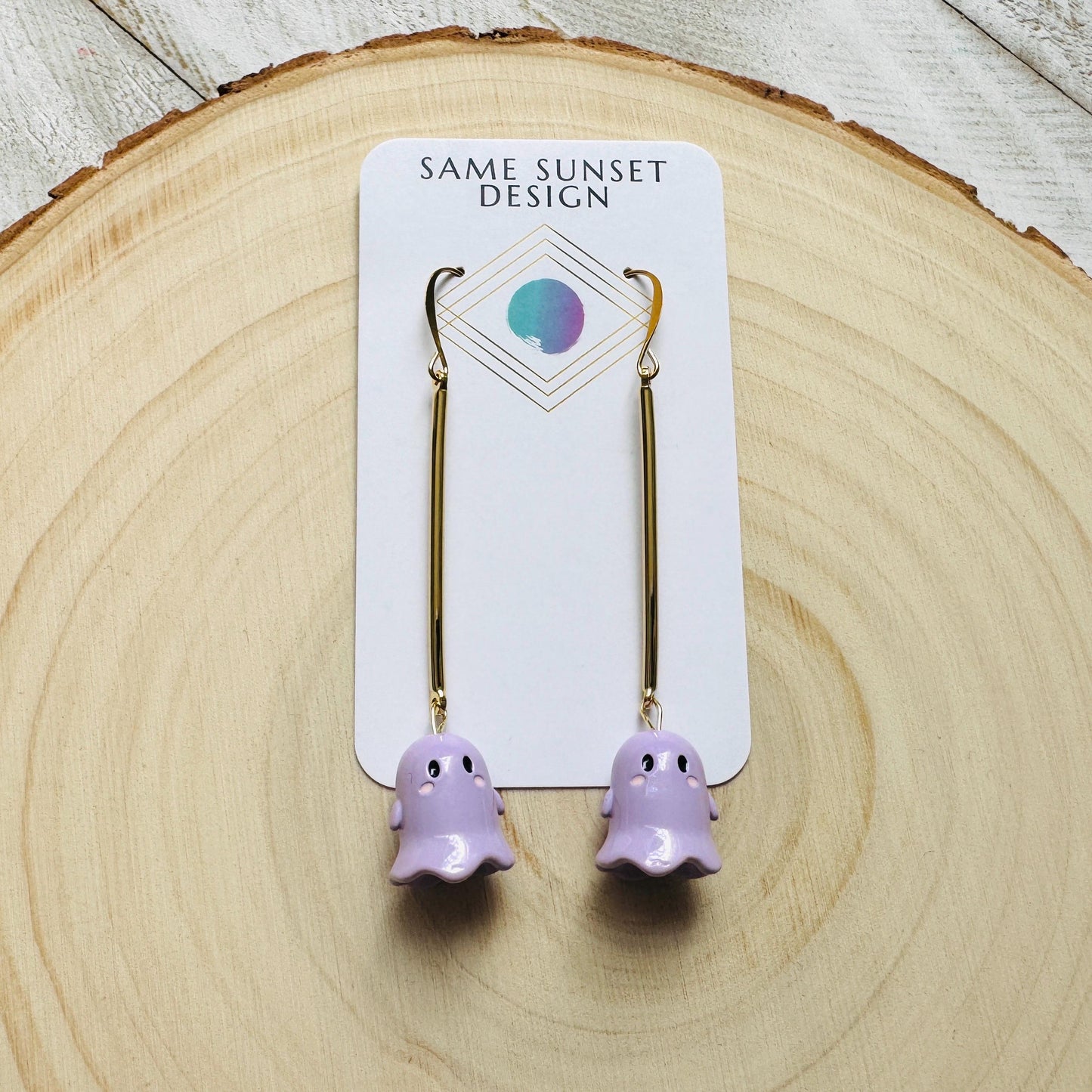 Ghost Earrings, Goth Earrings, Kawaii Jewelry, Punk Jewelry Men, Witchy Gifts for Women Aesthetic, Halloween Gift for Women, Whimsical Gifts