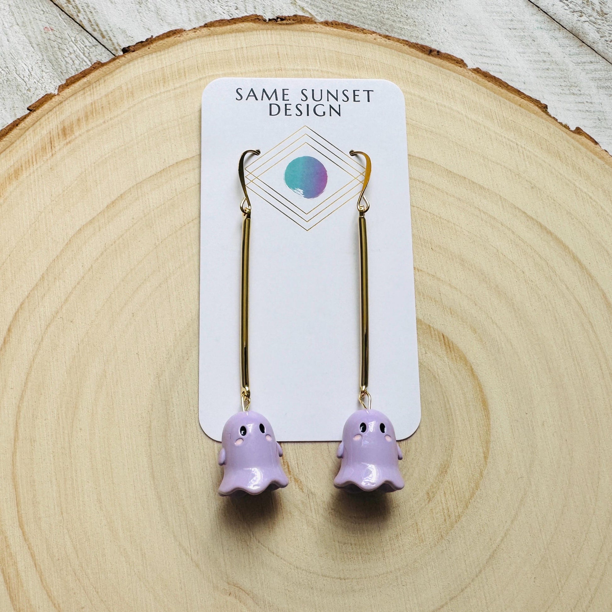 Ghost Earrings, Goth Earrings, Kawaii Jewelry, Punk Jewelry Men, Witchy Gifts for Women Aesthetic, Halloween Gift for Women, Whimsical Gifts