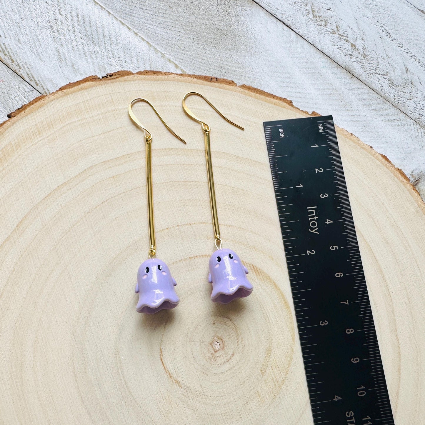 Ghost Earrings, Goth Earrings, Kawaii Jewelry, Punk Jewelry Men, Witchy Gifts for Women Aesthetic, Halloween Gift for Women, Whimsical Gifts