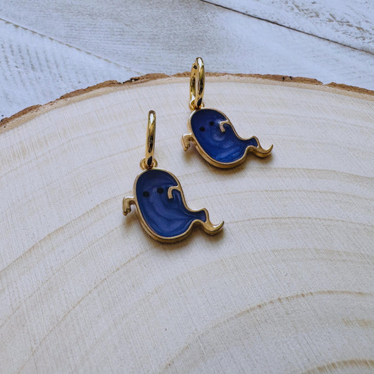 Ghost Earrings, Goth Earrings, Punk Jewelry Men, Witchy Gifts for Women Aesthetic, Whimsical Gifts, Kawaii Gifts, Birthday Present For Her