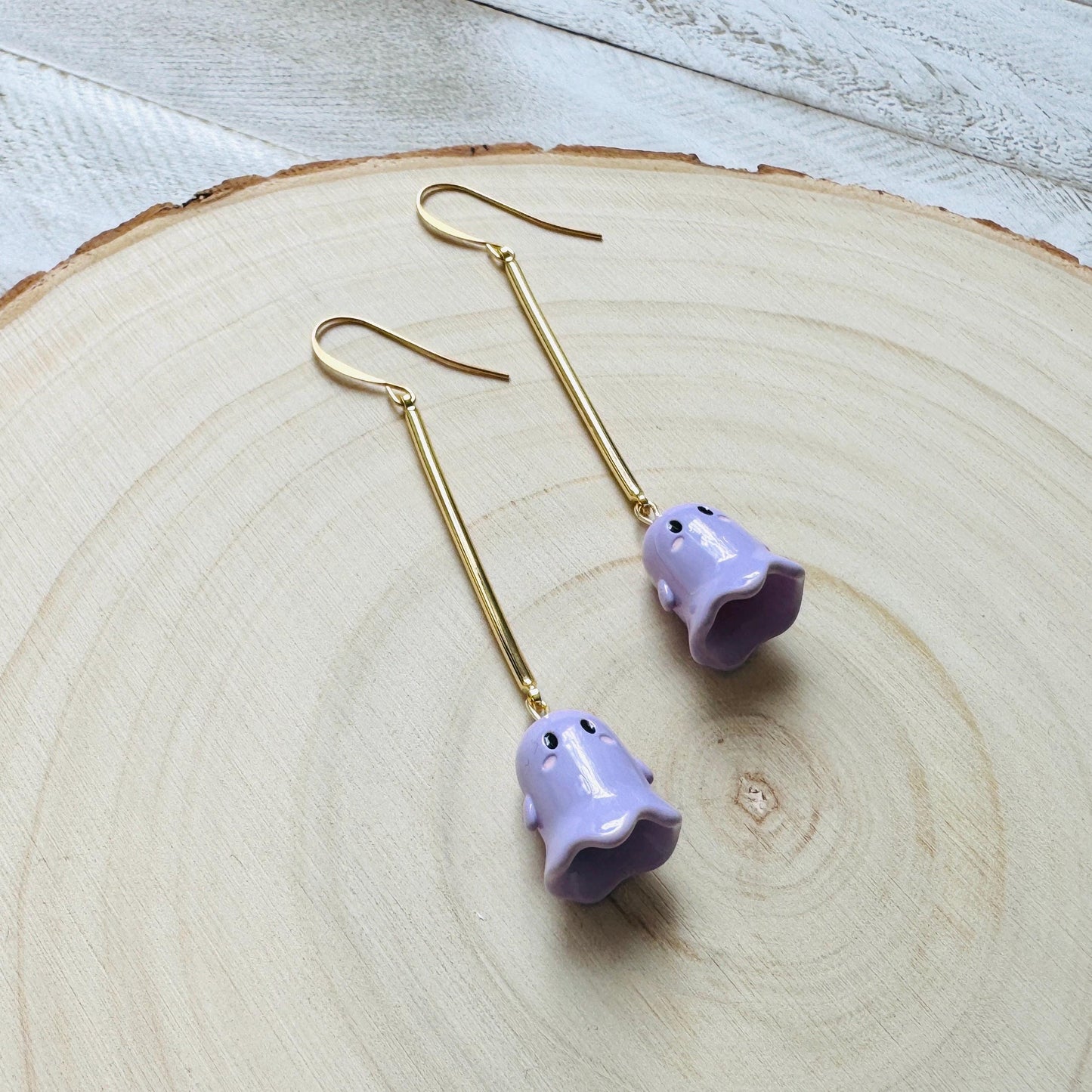Ghost Earrings, Goth Earrings, Kawaii Jewelry, Punk Jewelry Men, Witchy Gifts for Women Aesthetic, Halloween Gift for Women, Whimsical Gifts