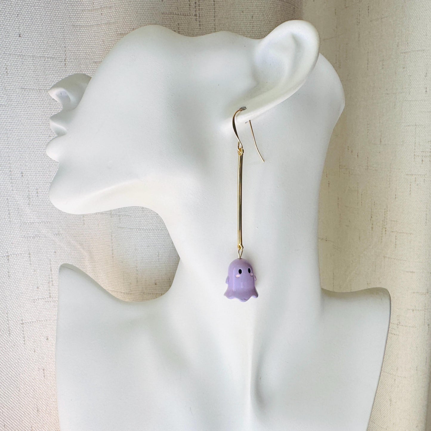 Ghost Earrings, Goth Earrings, Kawaii Jewelry, Punk Jewelry Men, Witchy Gifts for Women Aesthetic, Halloween Gift for Women, Whimsical Gifts