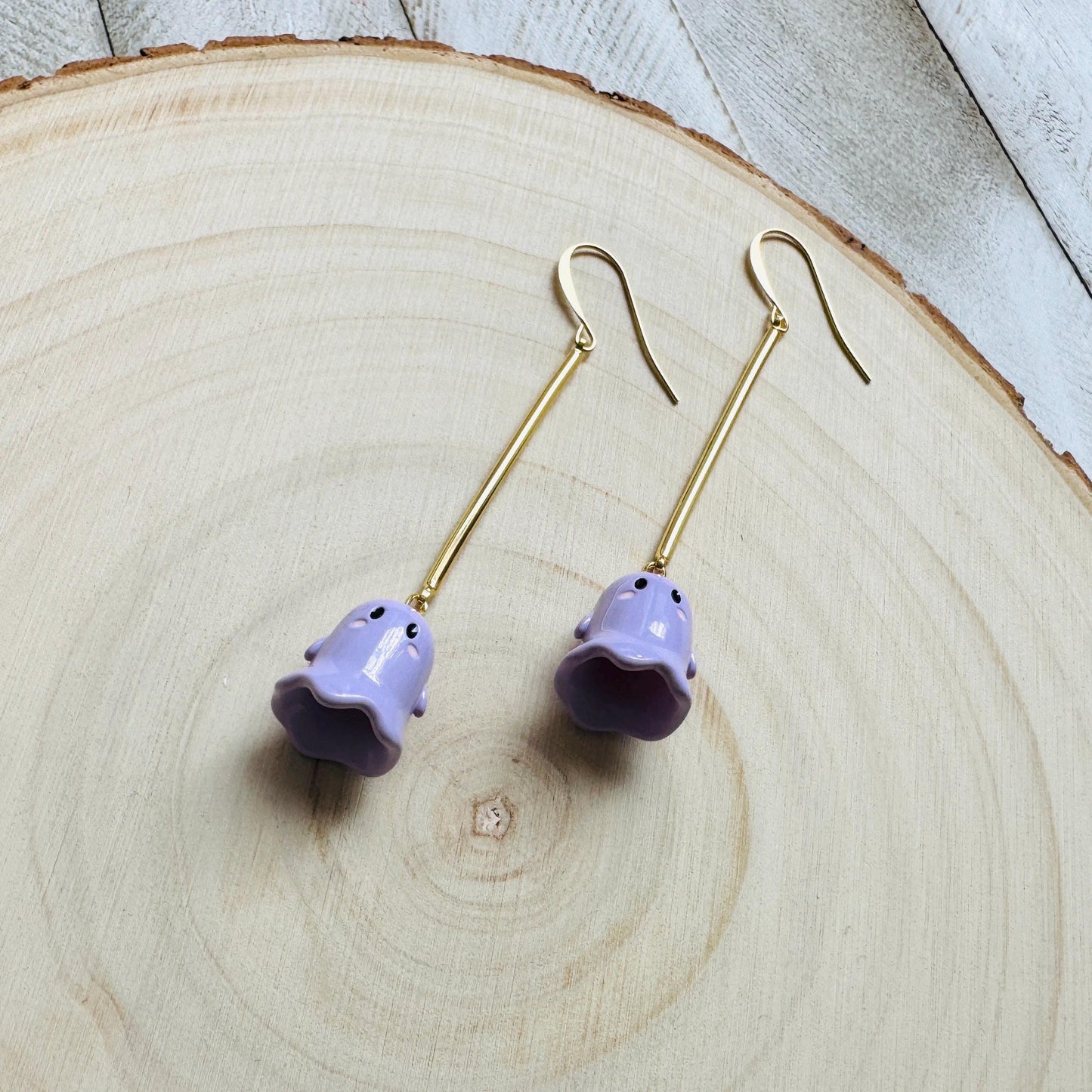 Ghost Earrings, Goth Earrings, Kawaii Jewelry, Punk Jewelry Men, Witchy Gifts for Women Aesthetic, Halloween Gift for Women, Whimsical Gifts