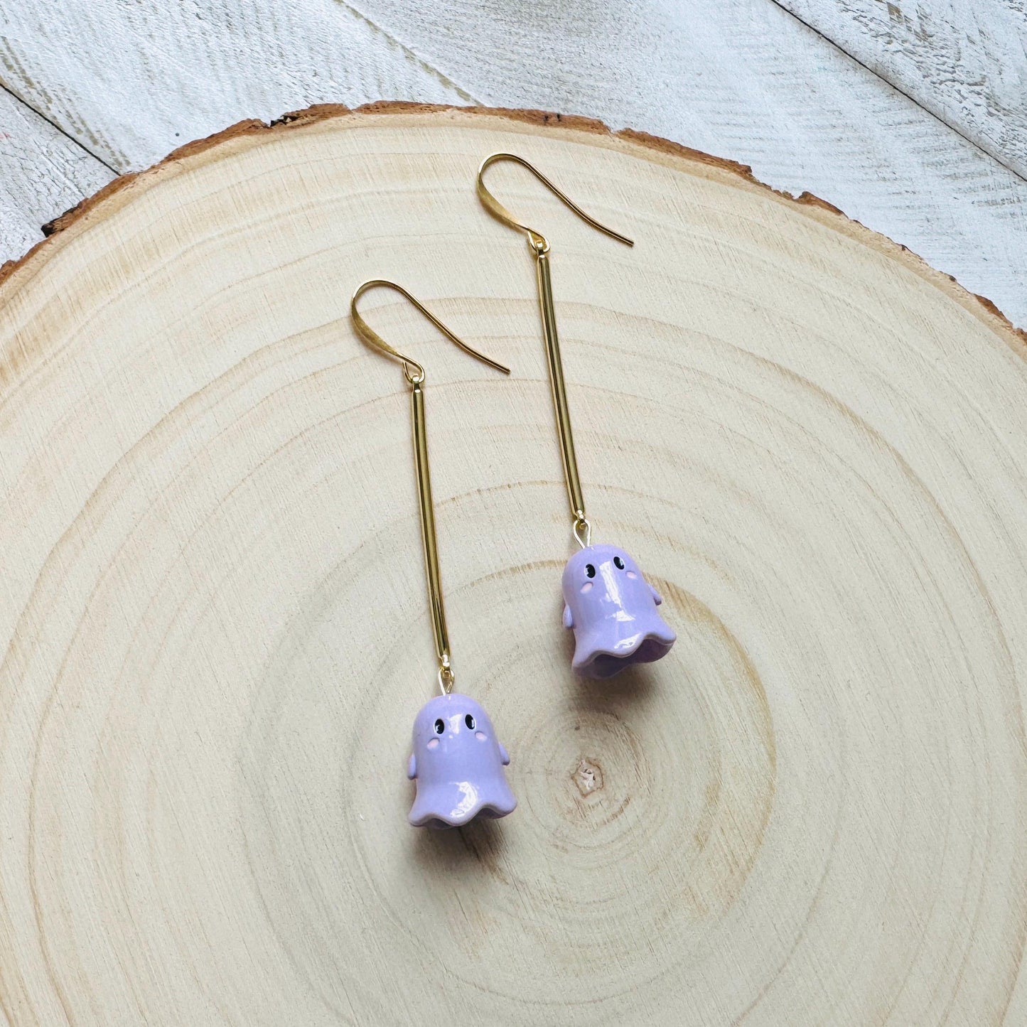 Ghost Earrings, Goth Earrings, Kawaii Jewelry, Punk Jewelry Men, Witchy Gifts for Women Aesthetic, Halloween Gift for Women, Whimsical Gifts