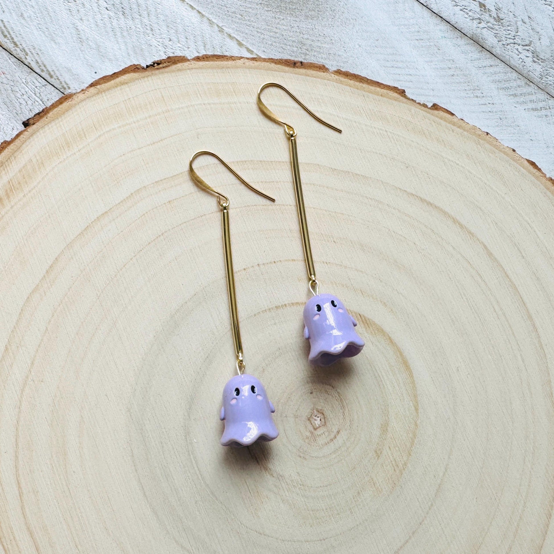 Ghost Earrings, Goth Earrings, Kawaii Jewelry, Punk Jewelry Men, Witchy Gifts for Women Aesthetic, Halloween Gift for Women, Whimsical Gifts