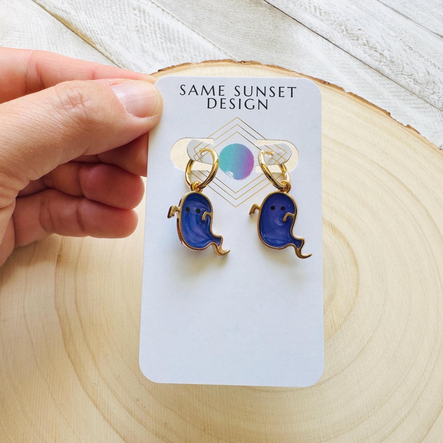Ghost Earrings, Goth Earrings, Punk Jewelry Men, Witchy Gifts for Women Aesthetic, Whimsical Gifts, Kawaii Gifts, Birthday Present For Her