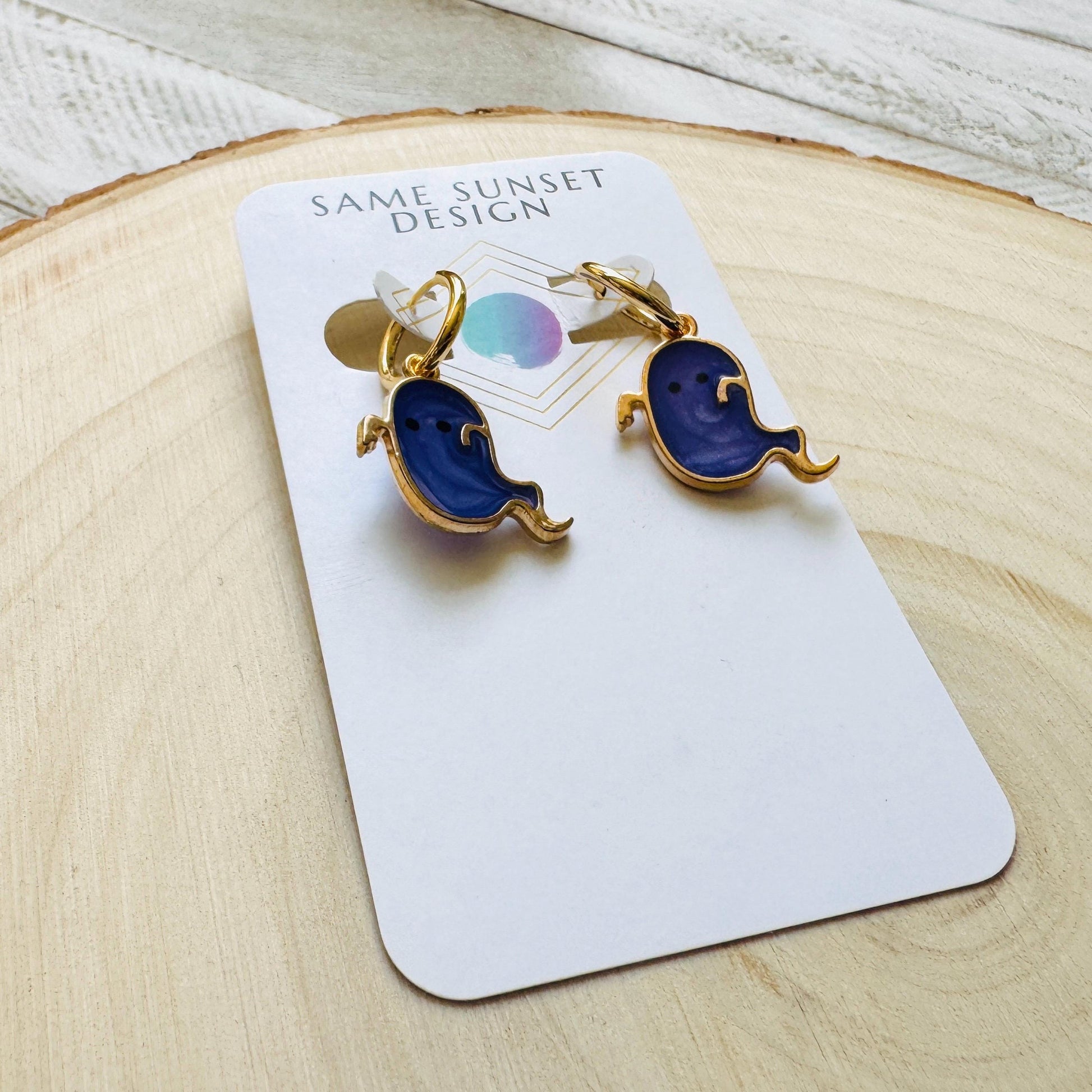 Ghost Earrings, Goth Earrings, Punk Jewelry Men, Witchy Gifts for Women Aesthetic, Whimsical Gifts, Kawaii Gifts, Birthday Present For Her