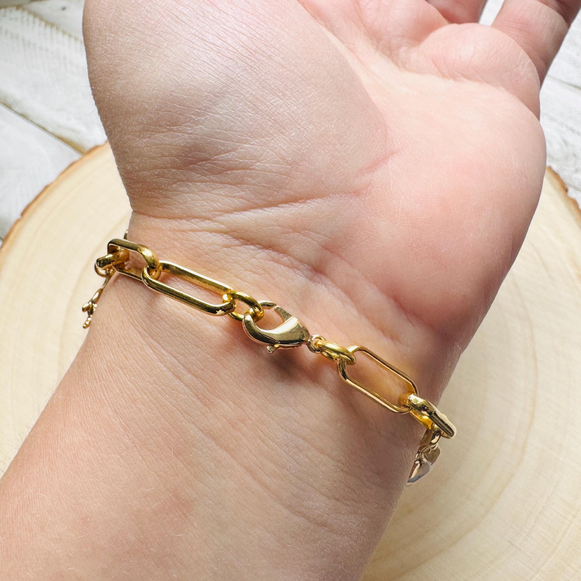 Chain Bracelet, Unicorn Bracelet, Star Bracelet, Chunky Gold Bracelet, Charm Bracelet, Trendy Jewelry, Friend Gifts For Birthday, Boho Chic