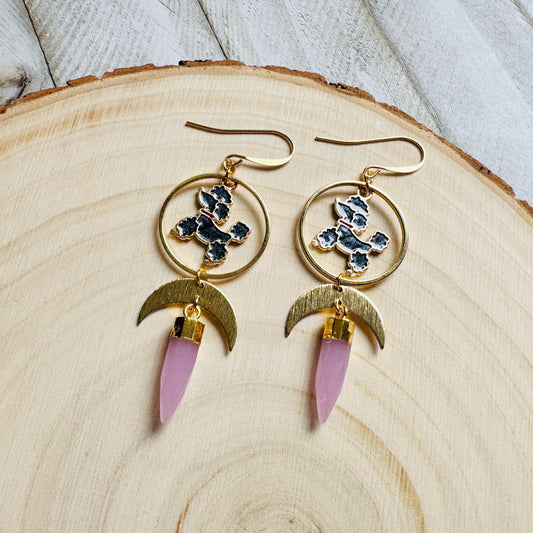 Dog Earrings Dangle, Poodle Earrings, Kawaii, Fun Earrings, Teacher Gift, Coquette Jewelry, Birthday Present for Her, Dog Lover Gifts