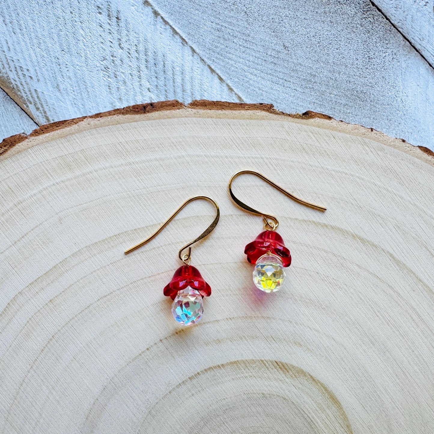 Mushroom Earrings, Witchy Earrings, Cottagecore Jewelry, Tween Jewelry, Coquette Jewelry, Unique Gifts for Women Who Have Everything