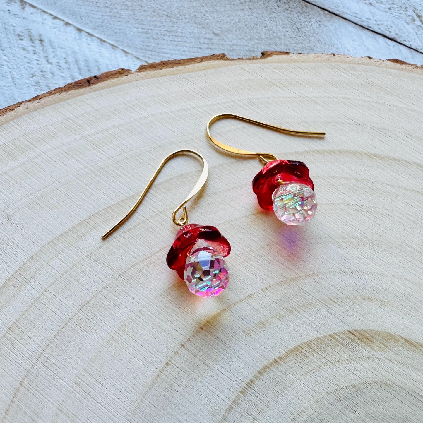 Mushroom Earrings, Witchy Earrings, Cottagecore Jewelry, Tween Jewelry, Coquette Jewelry, Unique Gifts for Women Who Have Everything