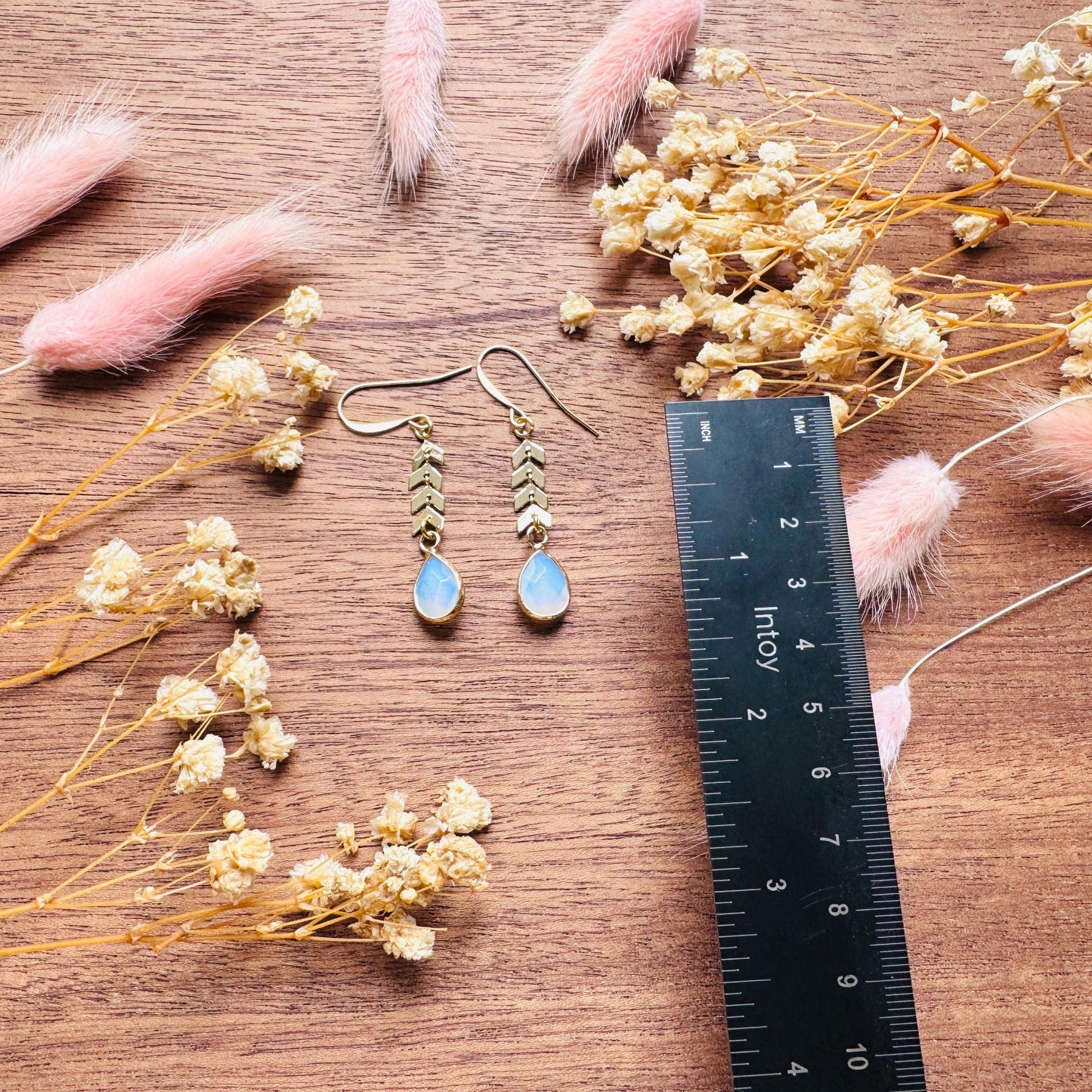 Opalite Earrings, Western Earrings, Wedding Jewelry, Boho Dangle Earrings, Trendy Jewelry 2026, Bridal Jewelry, Witchy Gifts for Her