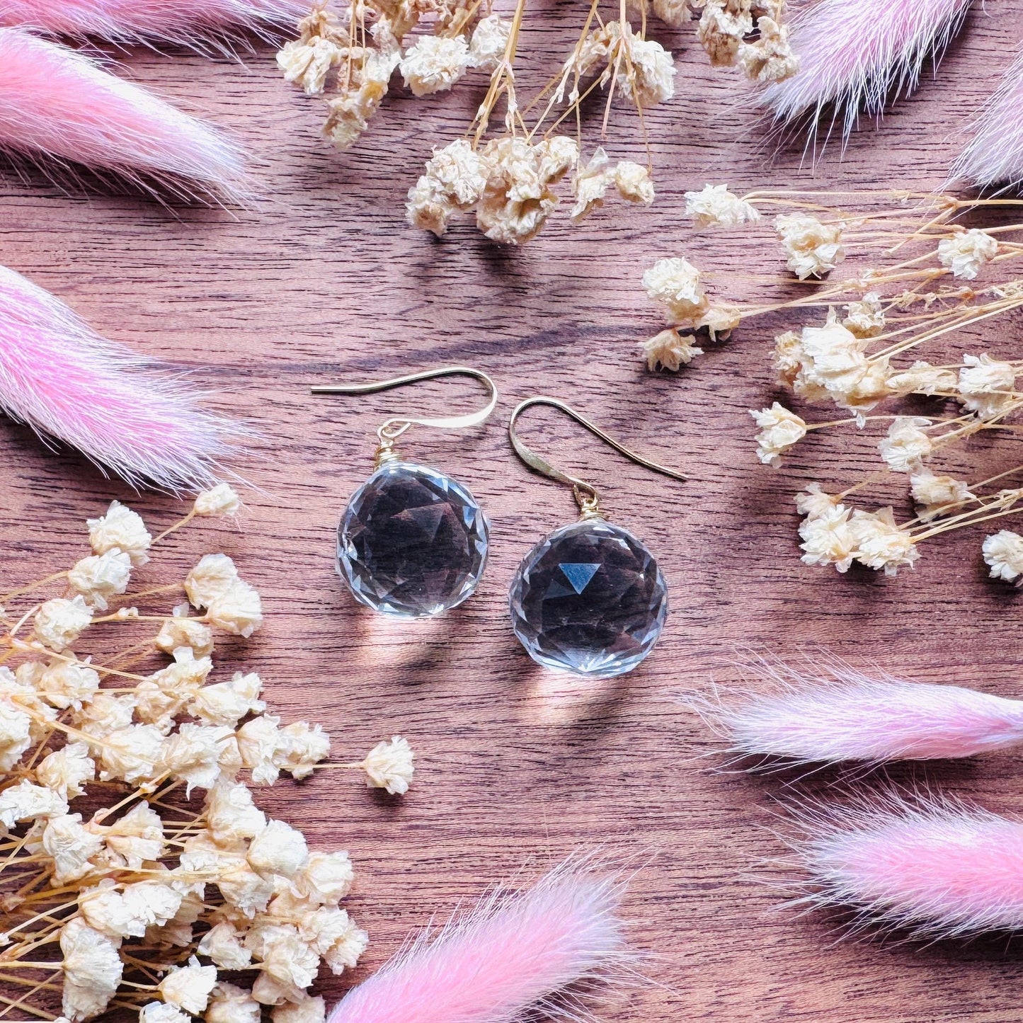 Glass Crystal Earrings, Prism Earrings, Boho Chic Earrings, Trendy Jewelry 2026, Mothers Day Gift From Daughter, Witchy Gifts for Her