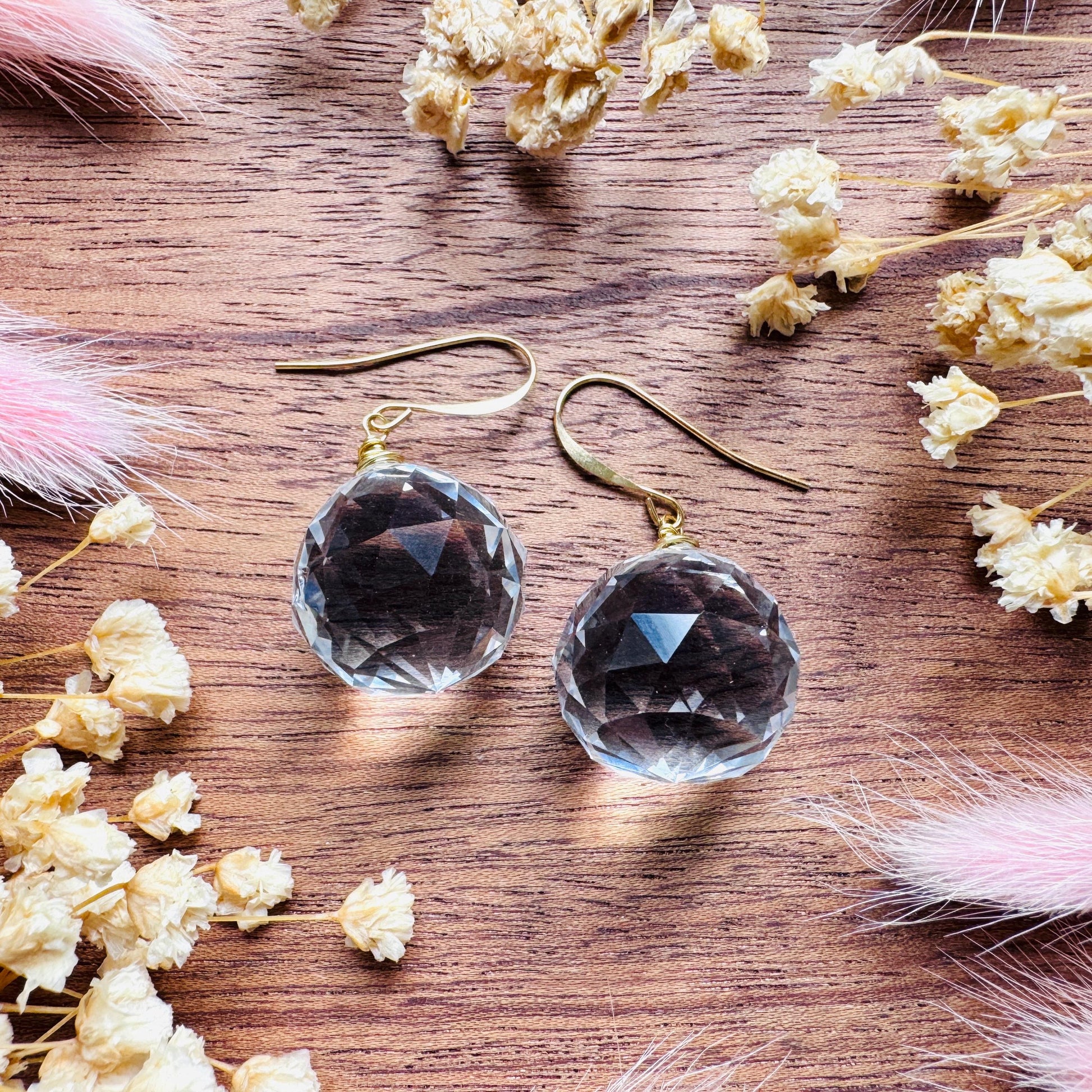 Glass Crystal Earrings, Prism Earrings, Boho Chic Earrings, Trendy Jewelry 2026, Mothers Day Gift From Daughter, Witchy Gifts for Her