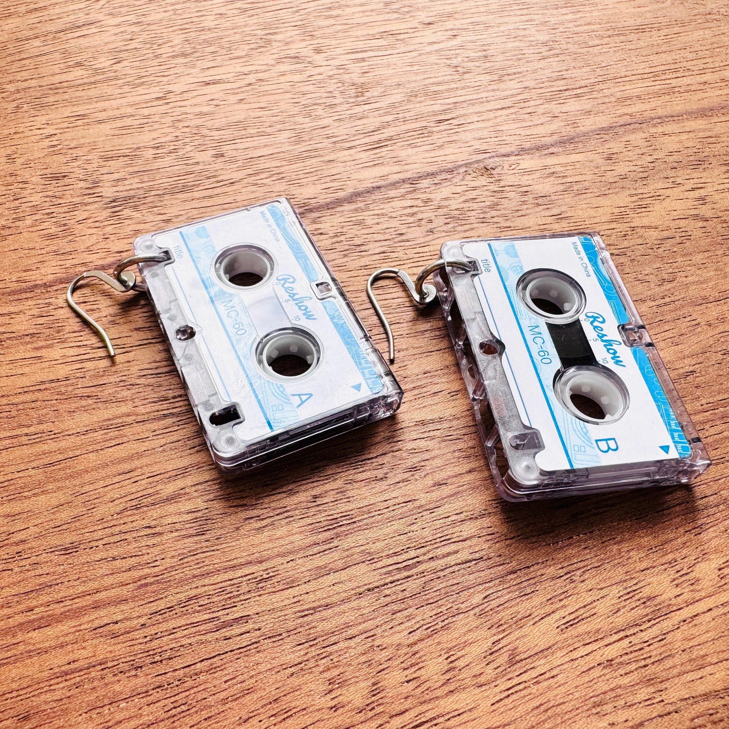 Cassette Tape Earrings, Retro Jewelry, Vintage Style Earrings, 80s Vibes, Tween Jewelry, Goth Girl Gifts, Teacher Gift, 90s Aesthetic