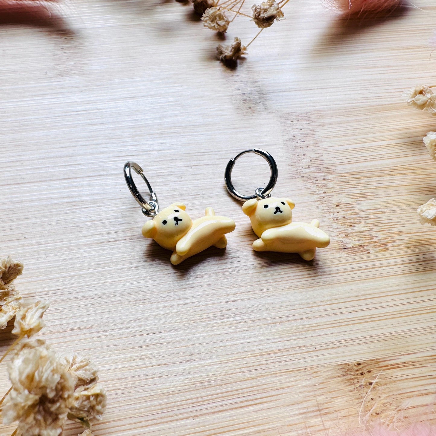 Dog Earrings Dangle, Cute Earrings, Trendy Jewelry for Teens, Huggie Hoop Jewelry, Dog Lover Gifts, Unique Birthday Gift for Best Friend