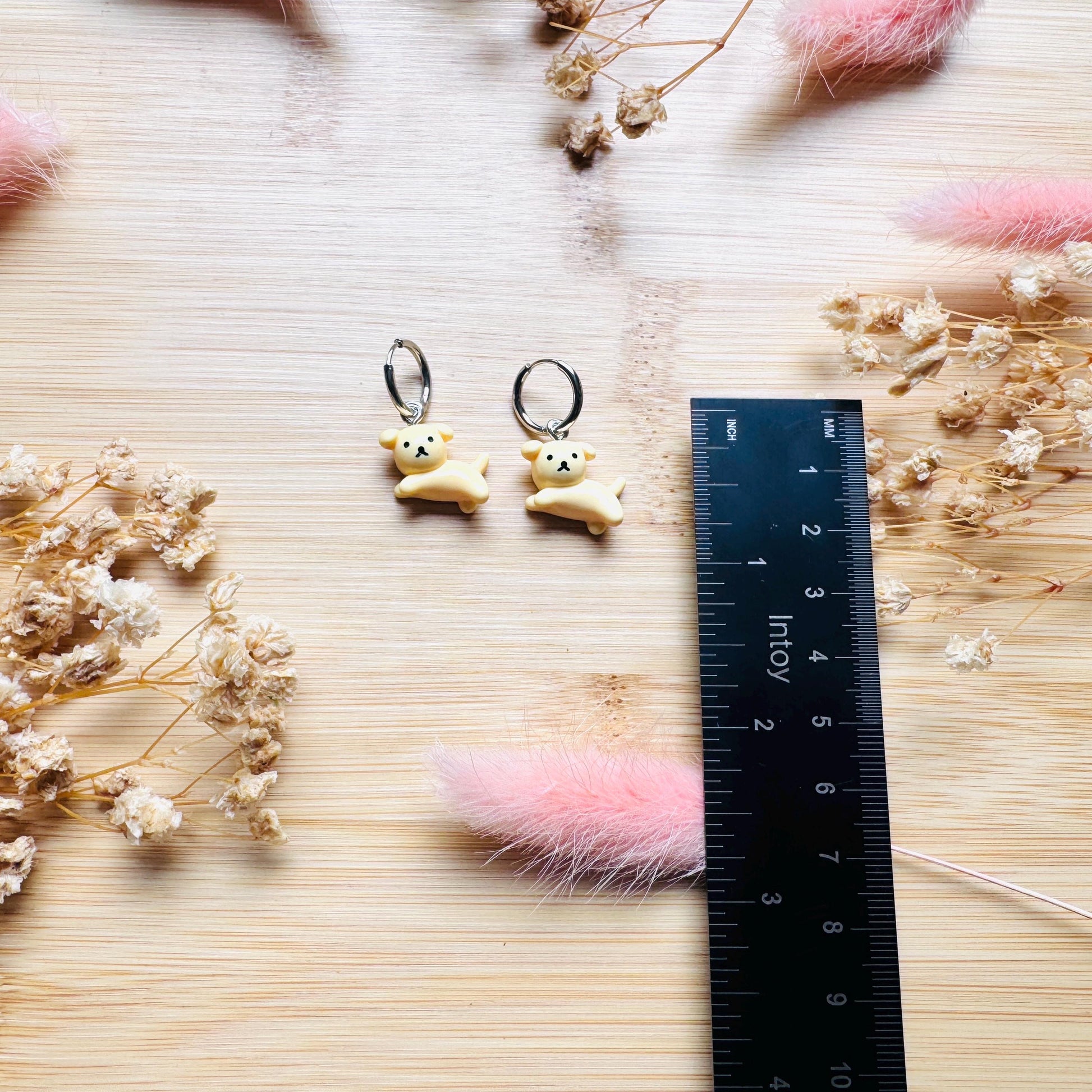 Dog Earrings Dangle, Cute Earrings, Trendy Jewelry for Teens, Huggie Hoop Jewelry, Dog Lover Gifts, Unique Birthday Gift for Best Friend