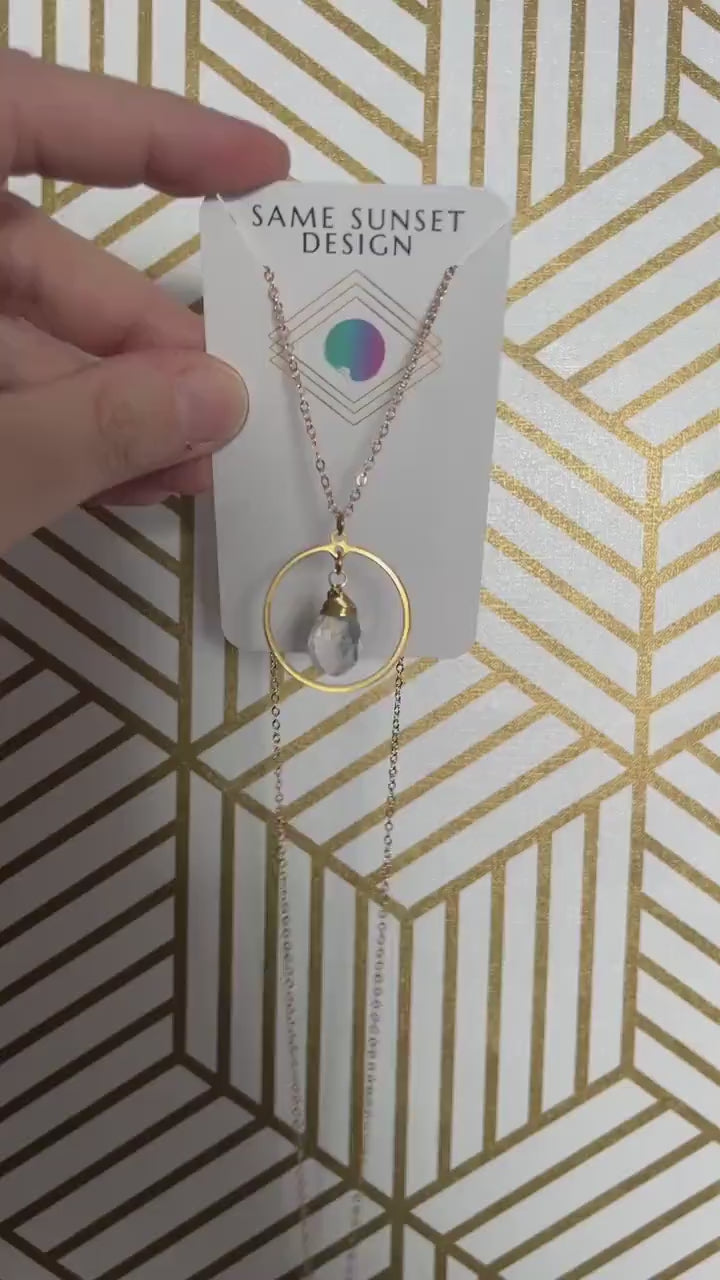 Amethyst Necklace, Boho Necklace Gold, Purple Jewelry, Trendy Jewelry 2024, Galentines Day Gifts for Best Friend, Unique Gifts for Women